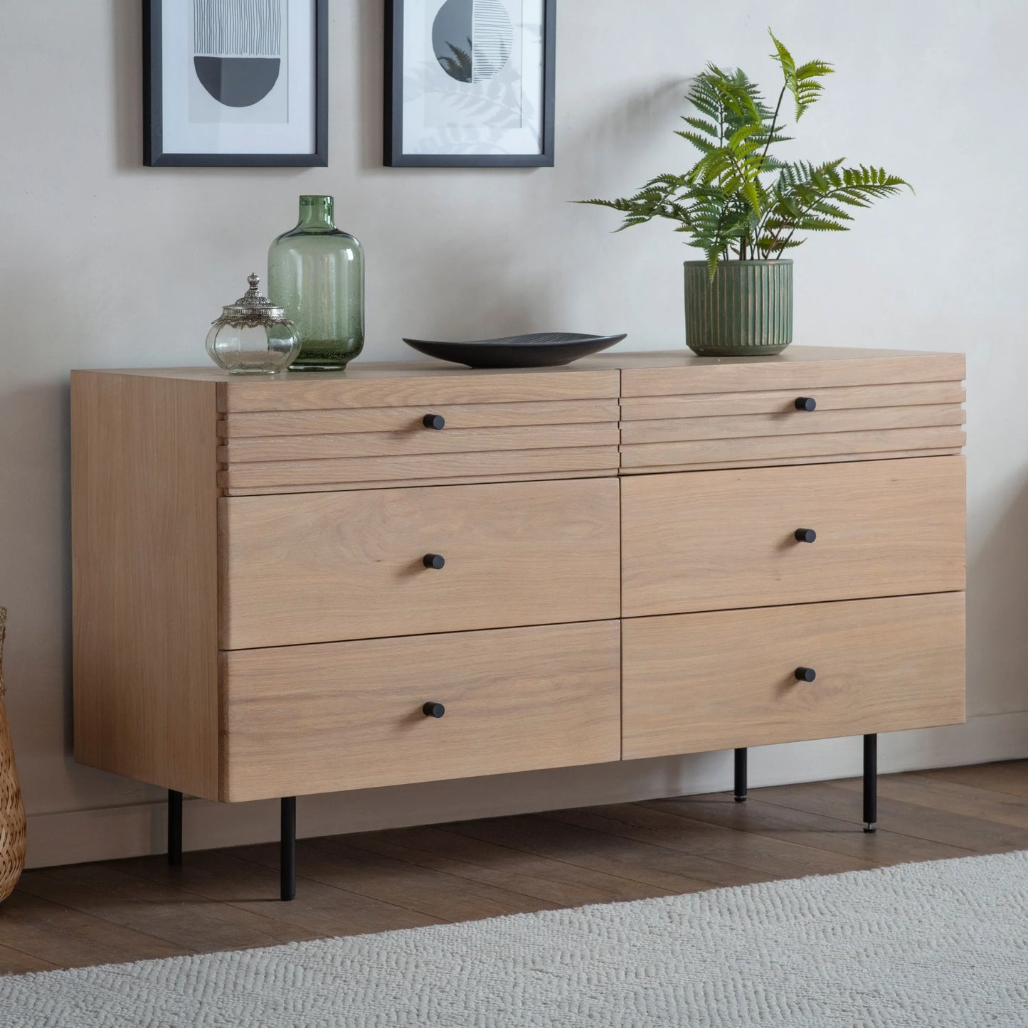 Gallery Direct Okayama 6 Drawer Chest