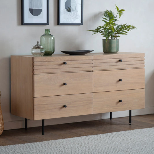 Gallery Direct Okayama 6 Drawer Chest