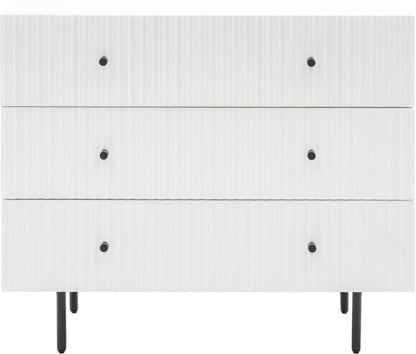 Gallery Direct Buckhurst 3 Drawer Chest in White