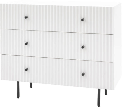 Gallery Direct Buckhurst 3 Drawer Chest in White