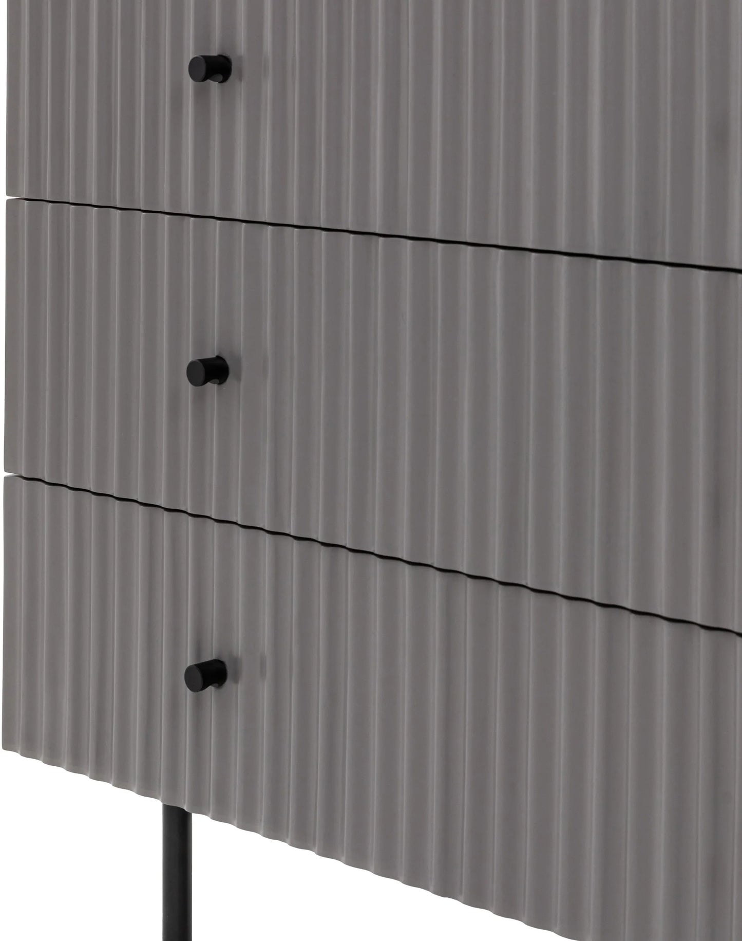 Gallery Direct Buckhurst 3 Drawer Chest in Grey