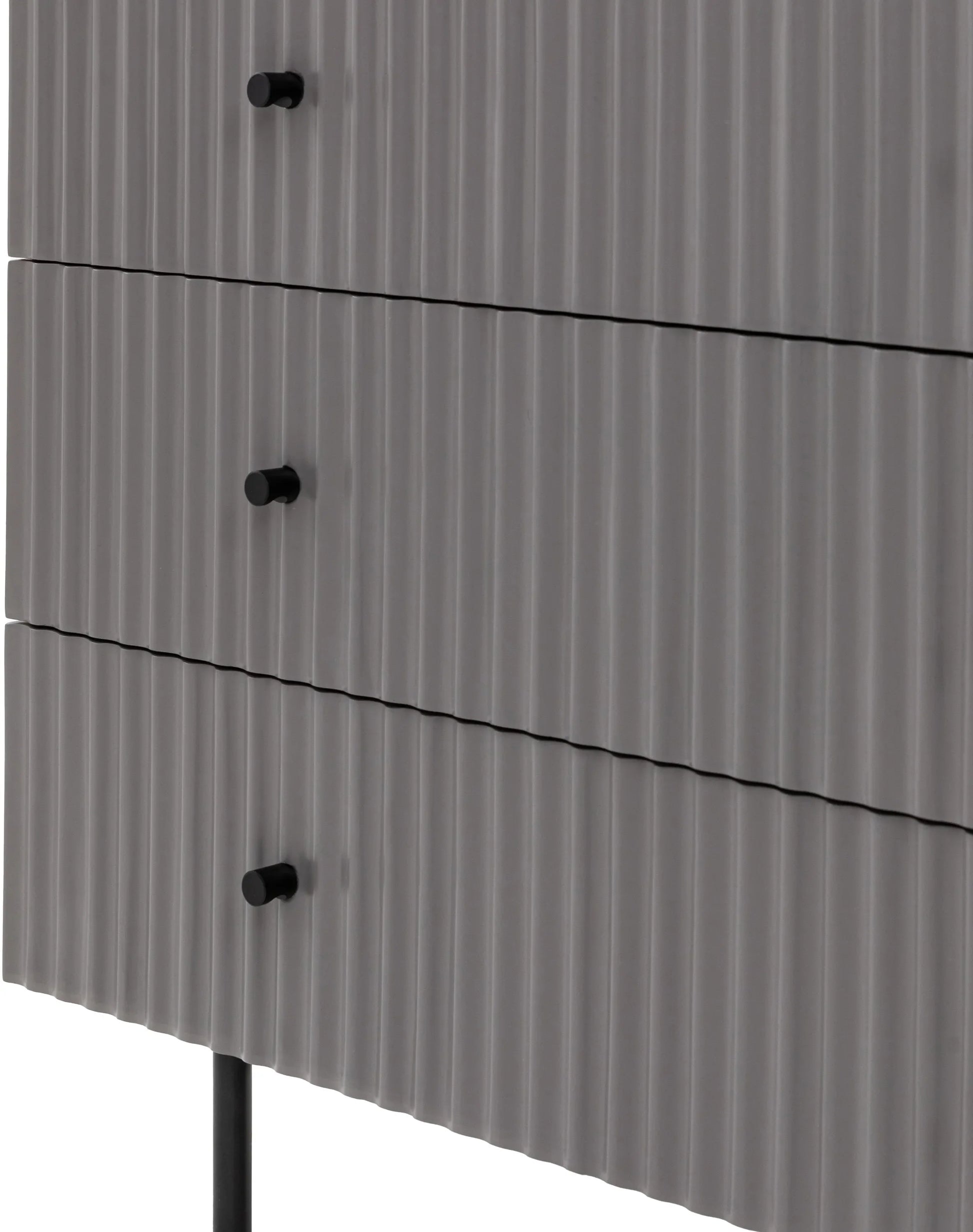 Gallery Direct Buckhurst 3 Drawer Chest in Grey