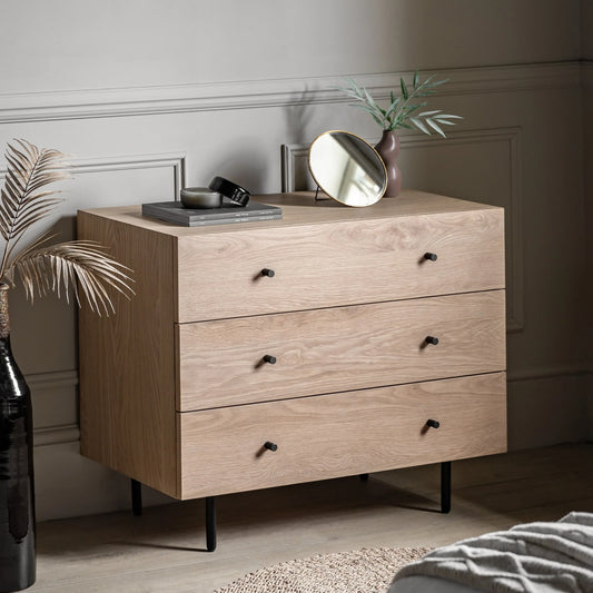 Gallery Direct Ashdown 3 Drawer Chest