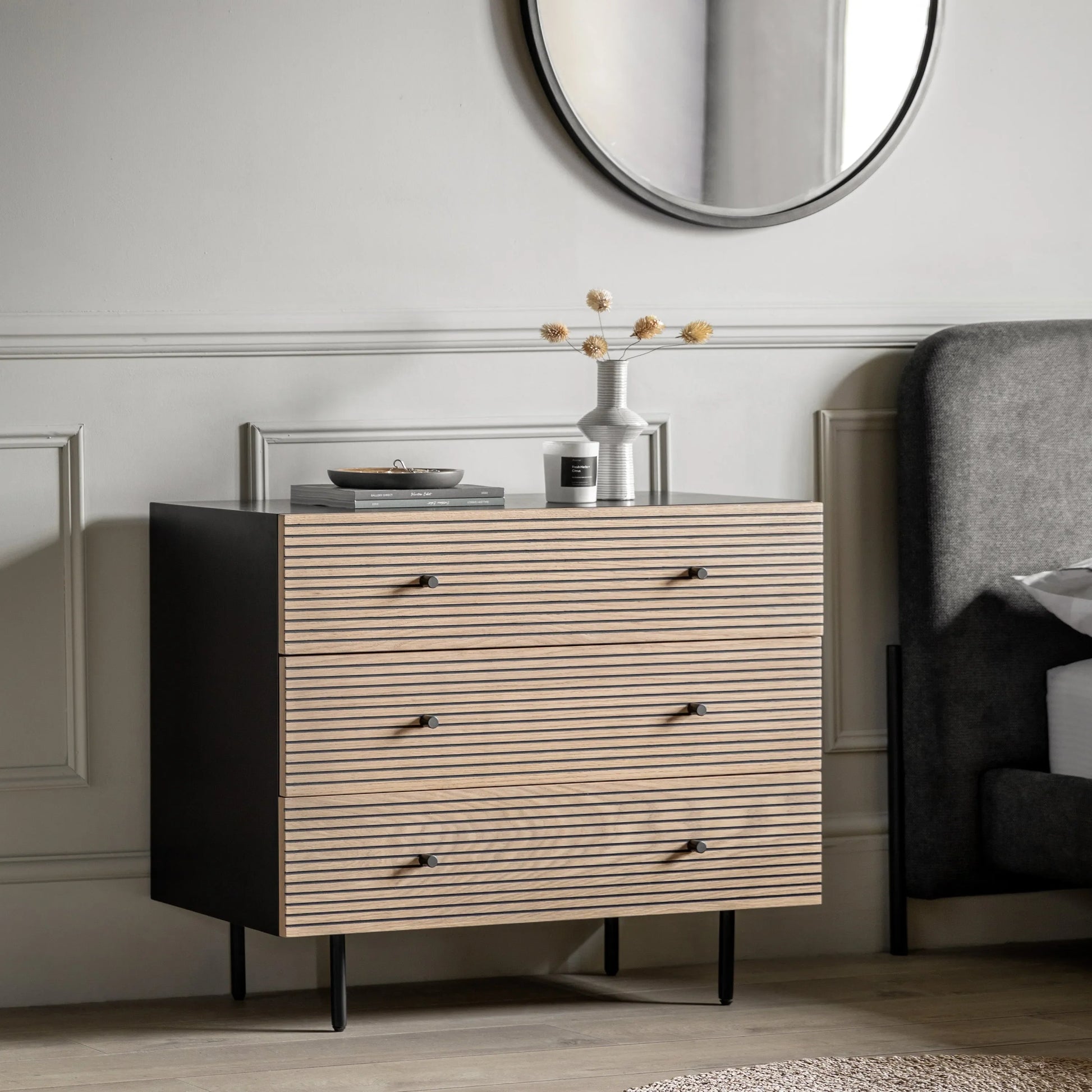 Gallery Direct Hyland 3 Drawer Chest
