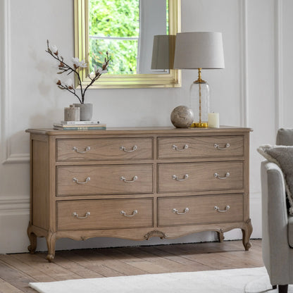 Gallery Direct Chic Weathered 6 Drawer Chest