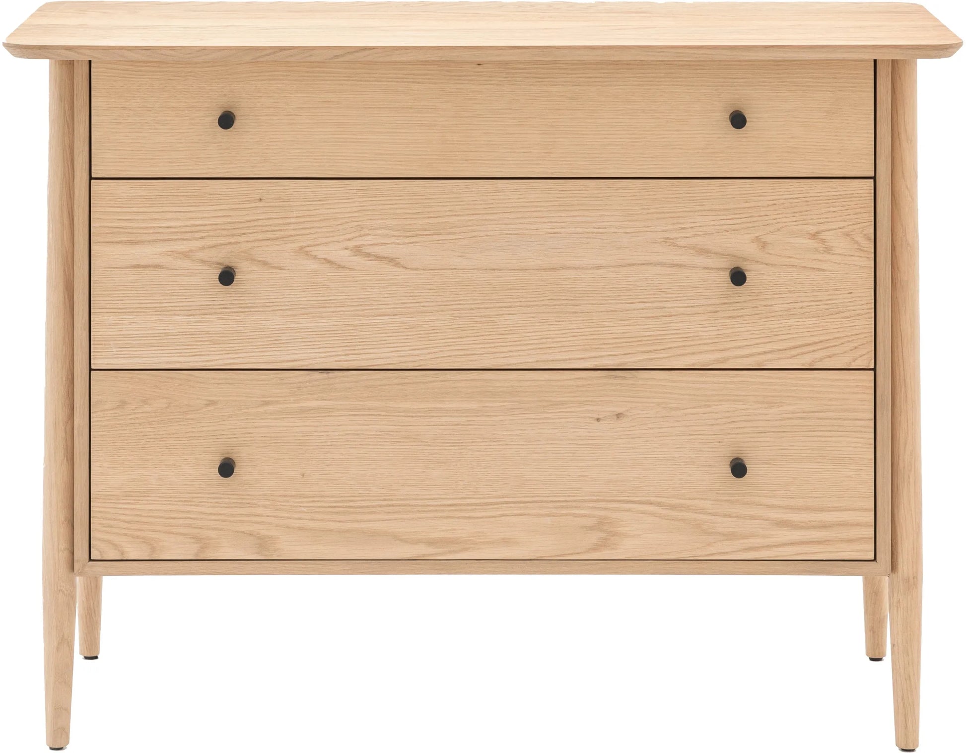 Gallery Direct Hatfield 3 Drawer Chest Natural