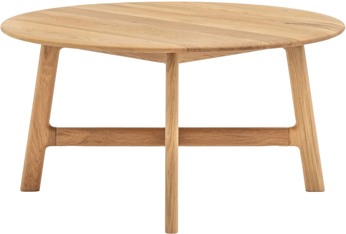 Gallery Direct Madrid Round Coffee Table in Oak