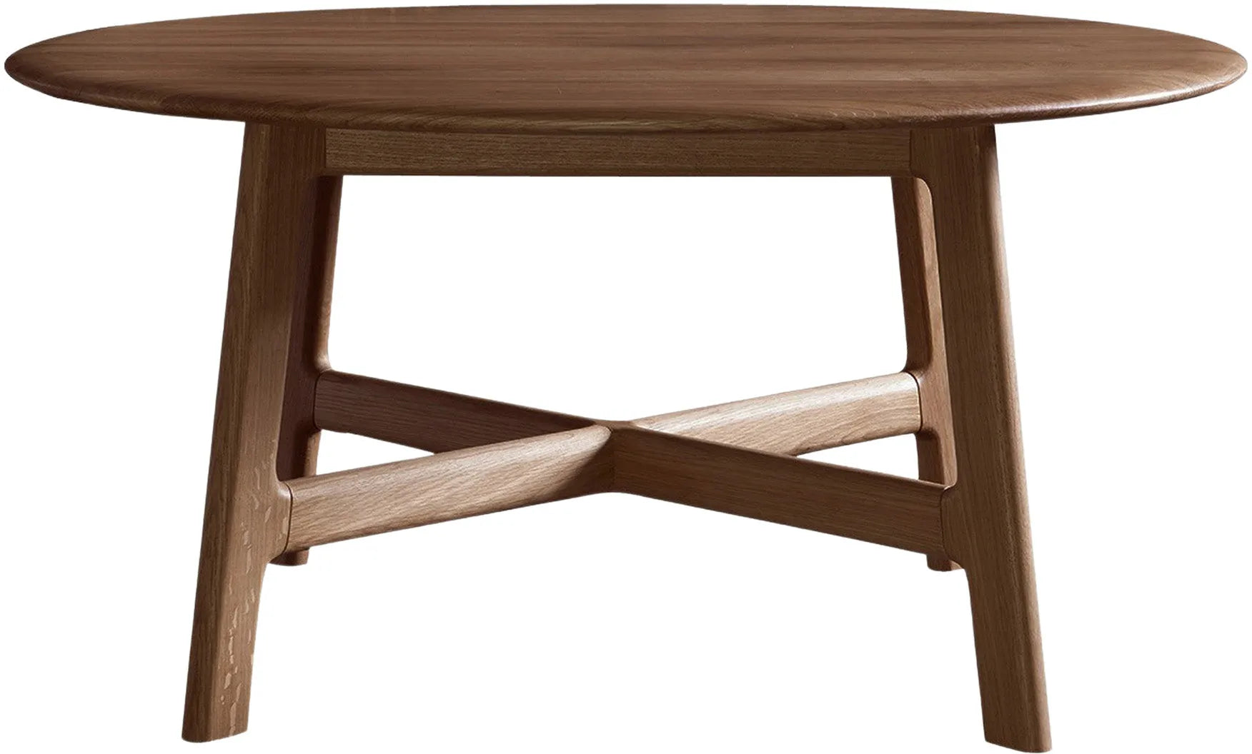 Gallery Direct Madrid Round Coffee Table in Walnut