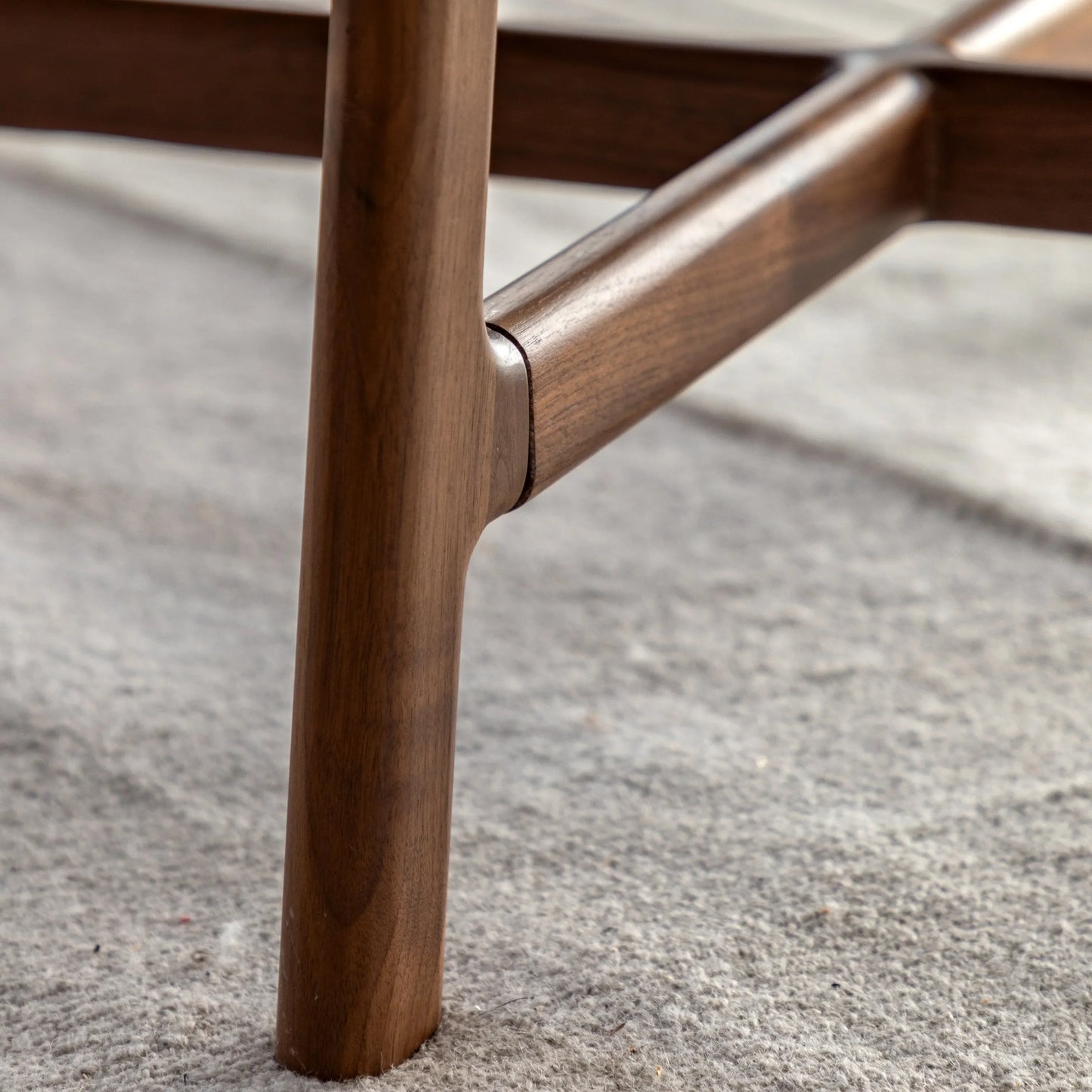 Gallery Direct Madrid Round Coffee Table in Walnut