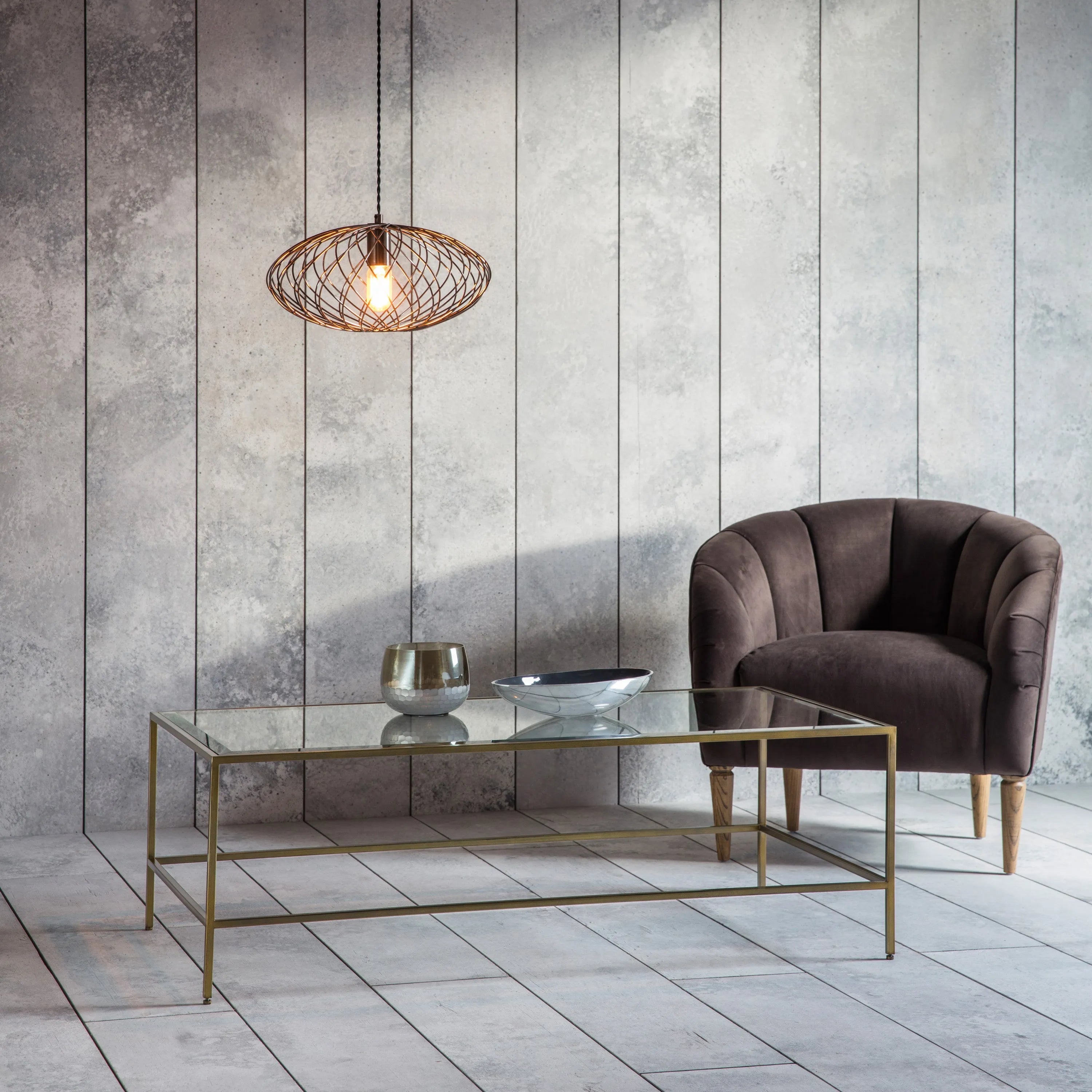 Gallery Direct Rothbury Coffee Table Bronze