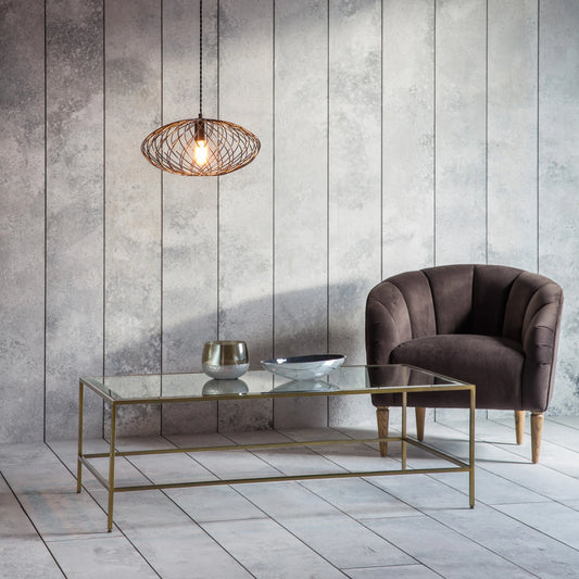 Gallery Direct Rothbury Coffee Table Bronze