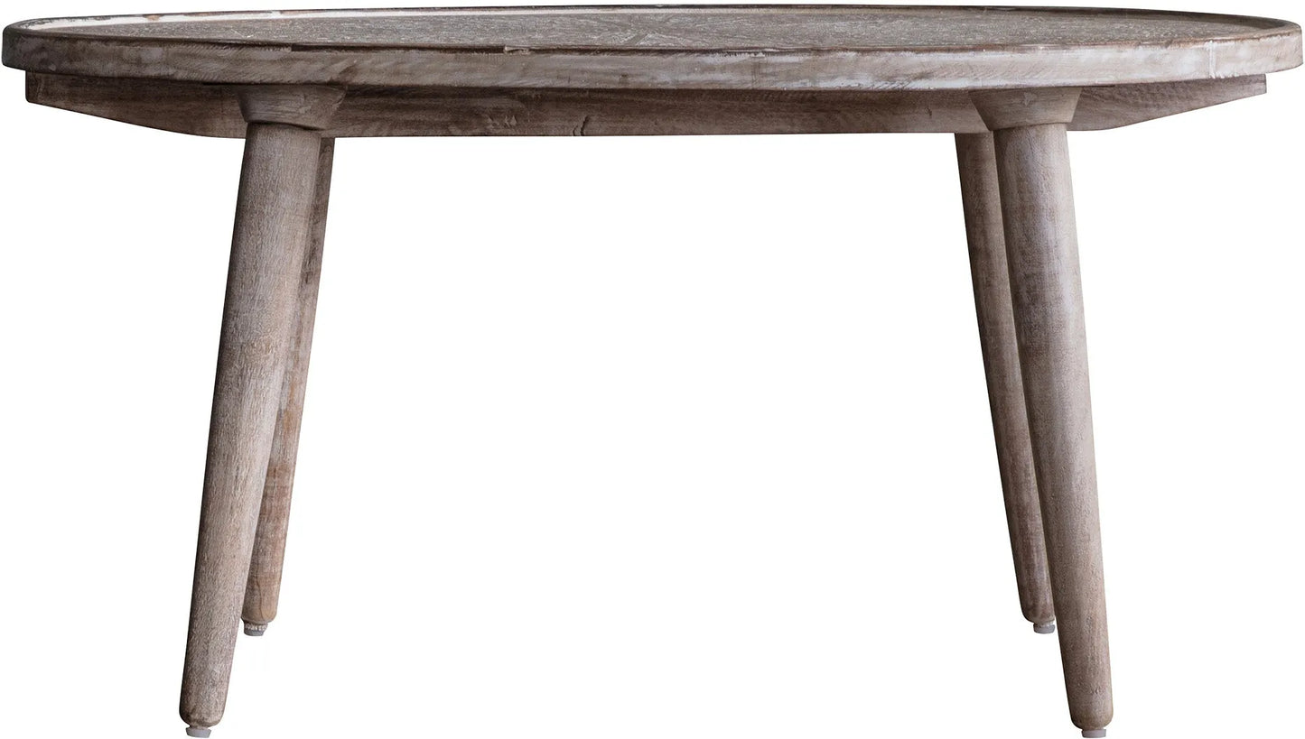 Gallery Direct Agra Coffee Table Natural White