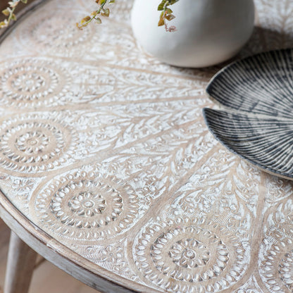 Gallery Direct Agra Coffee Table Natural White