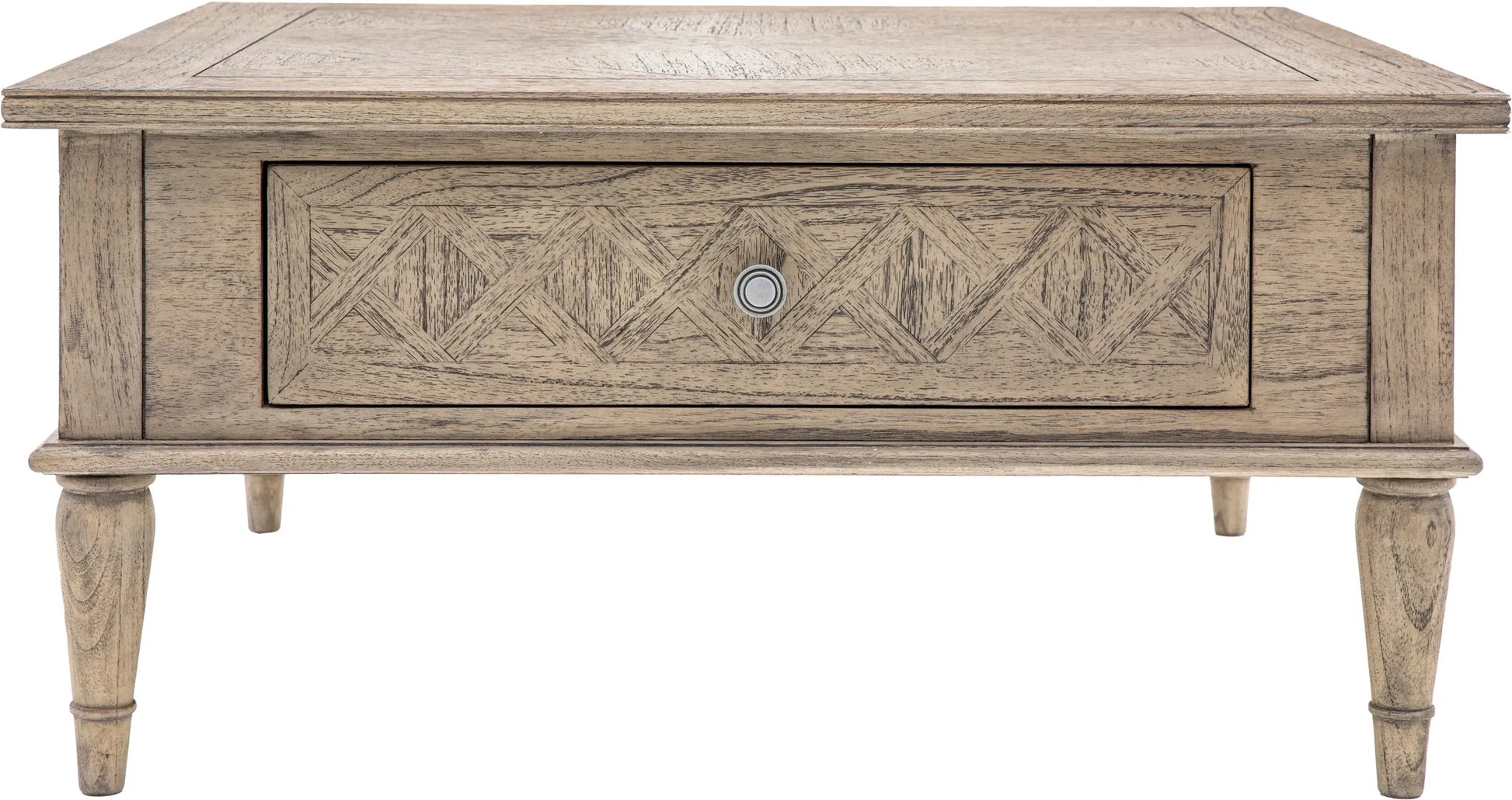 Gallery Direct Mustique Square 2 Drawer Coffee Table