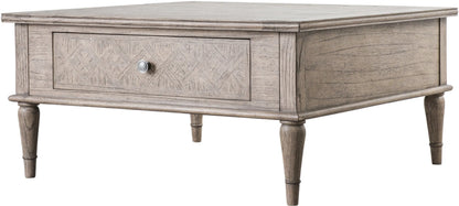 Gallery Direct Mustique Square 2 Drawer Coffee Table