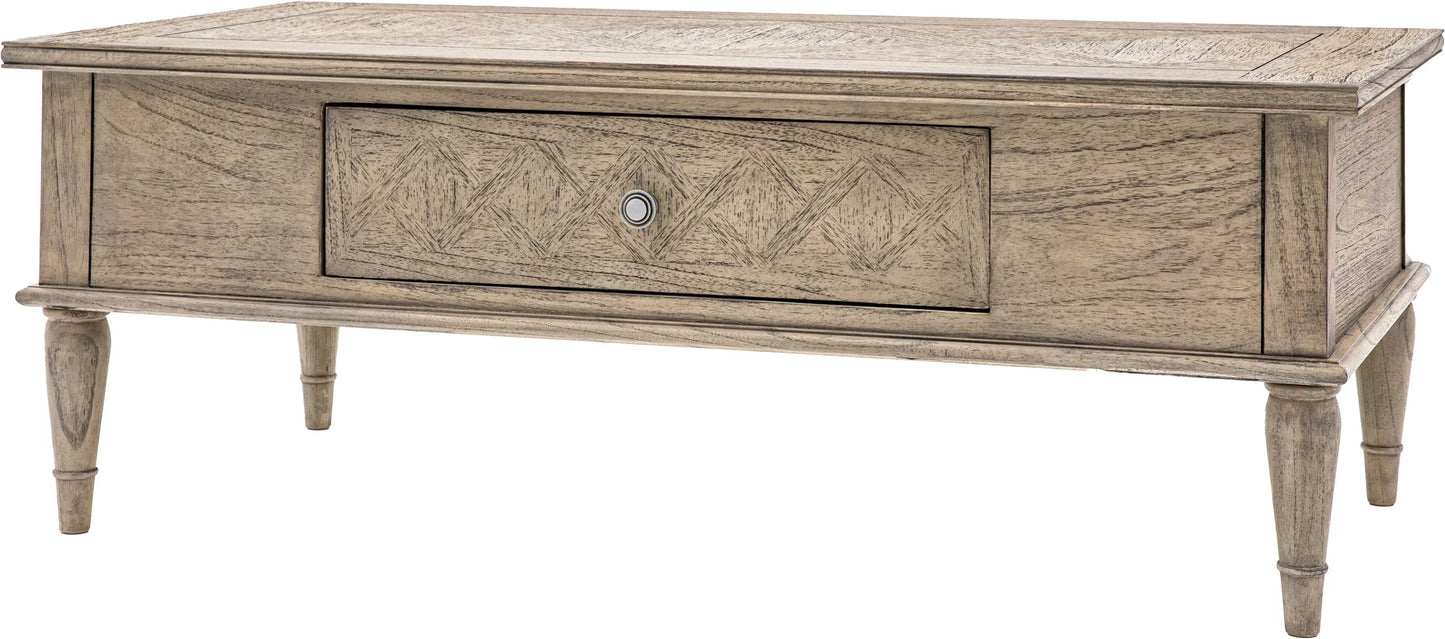 Gallery Direct Mustique Push Drawer Coffee Table