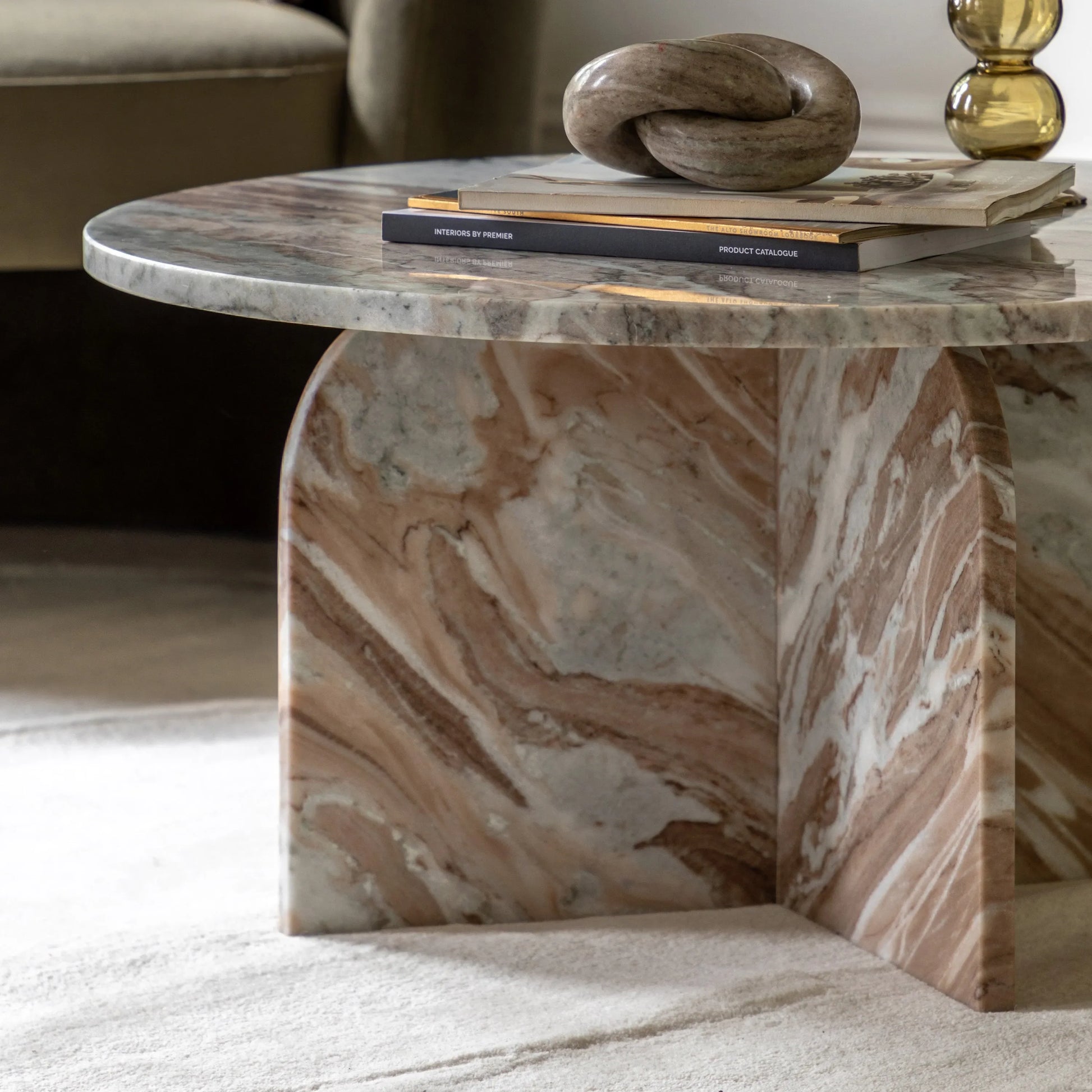Gallery Direct Amalfi Coffee Table in Natural