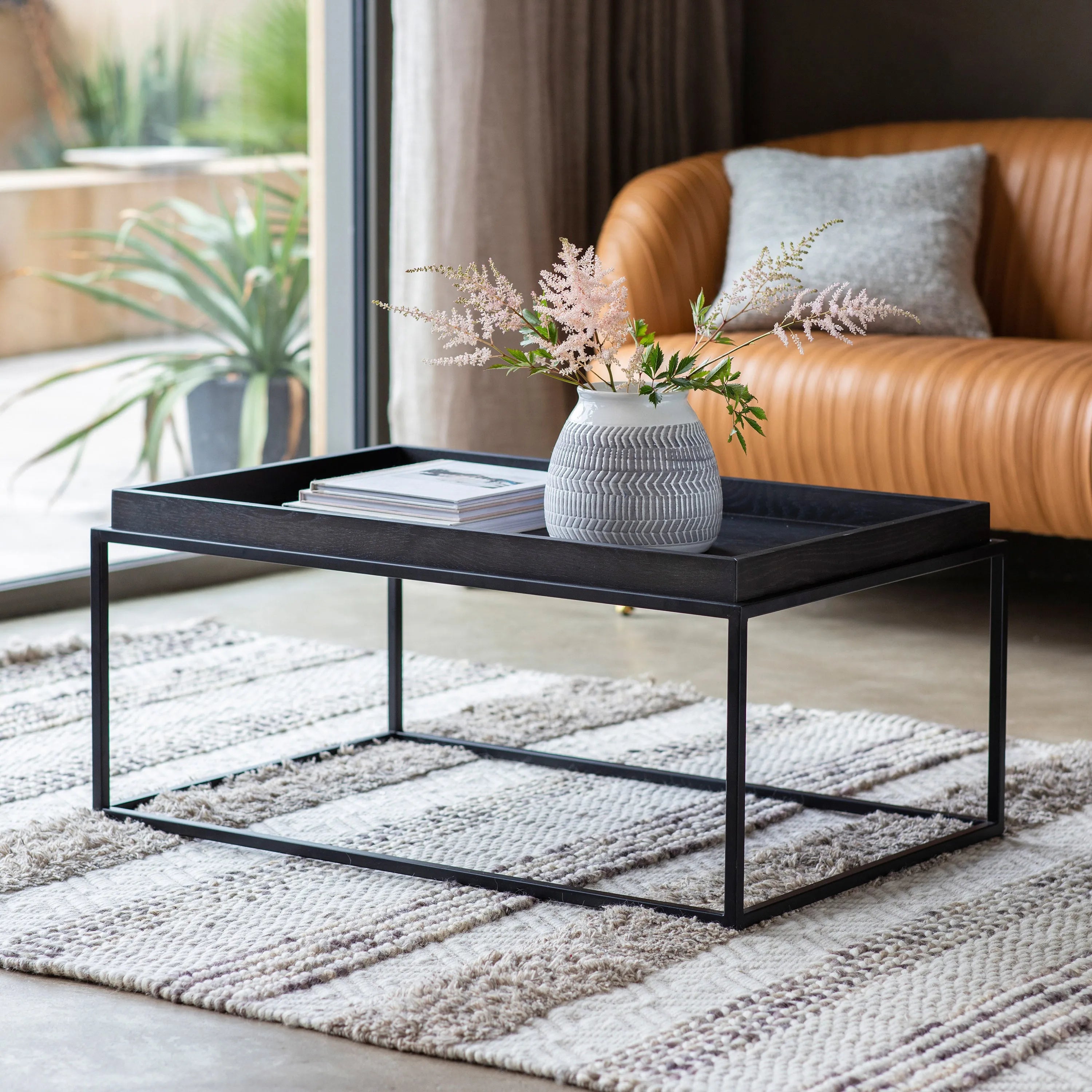Gallery Direct Forden Tray Coffee Table Black