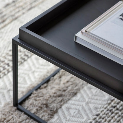 Gallery Direct Forden Tray Coffee Table Black
