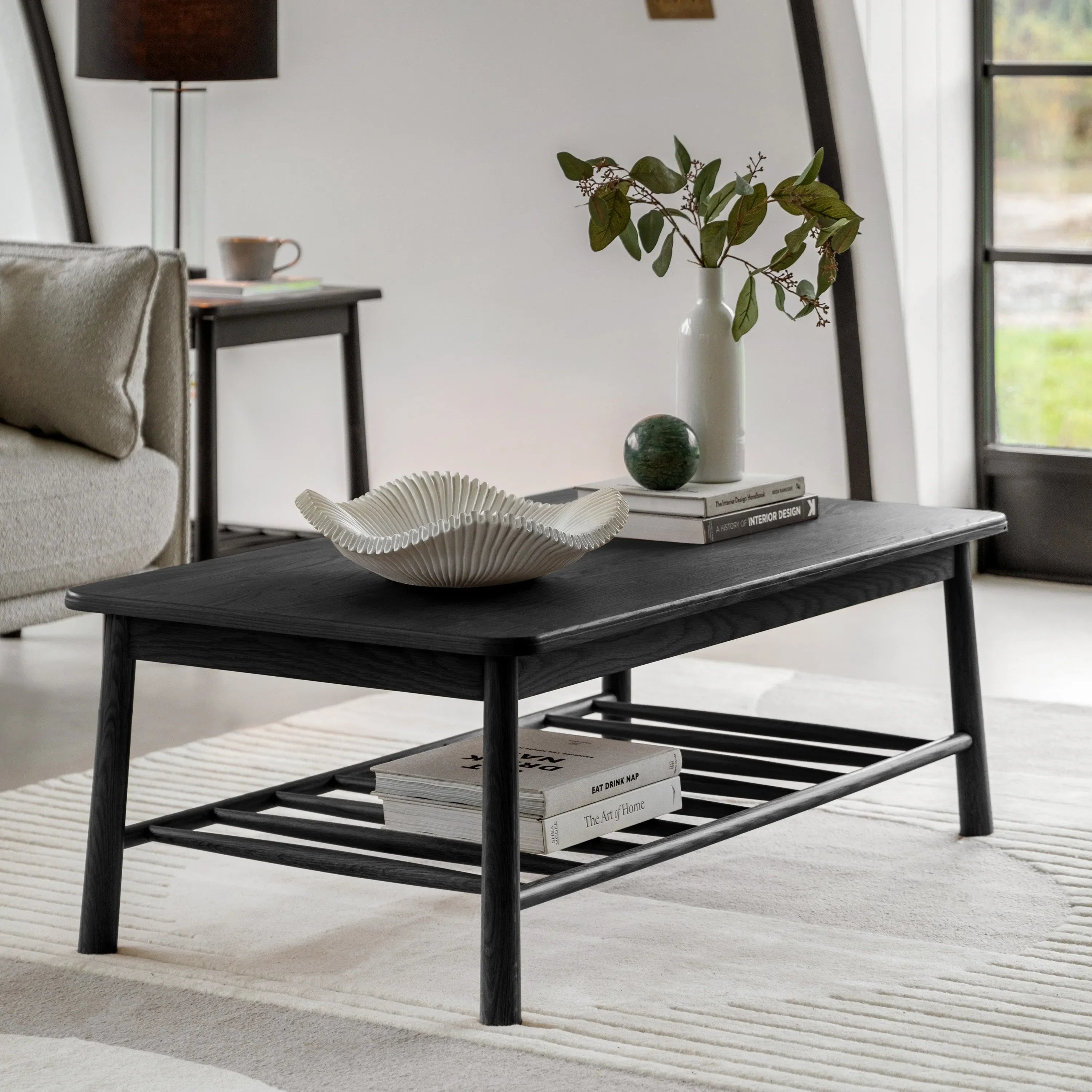 Gallery Direct Wycombe Rectangle Coffee Table Black