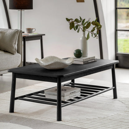 Gallery Direct Wycombe Rectangle Coffee Table Black