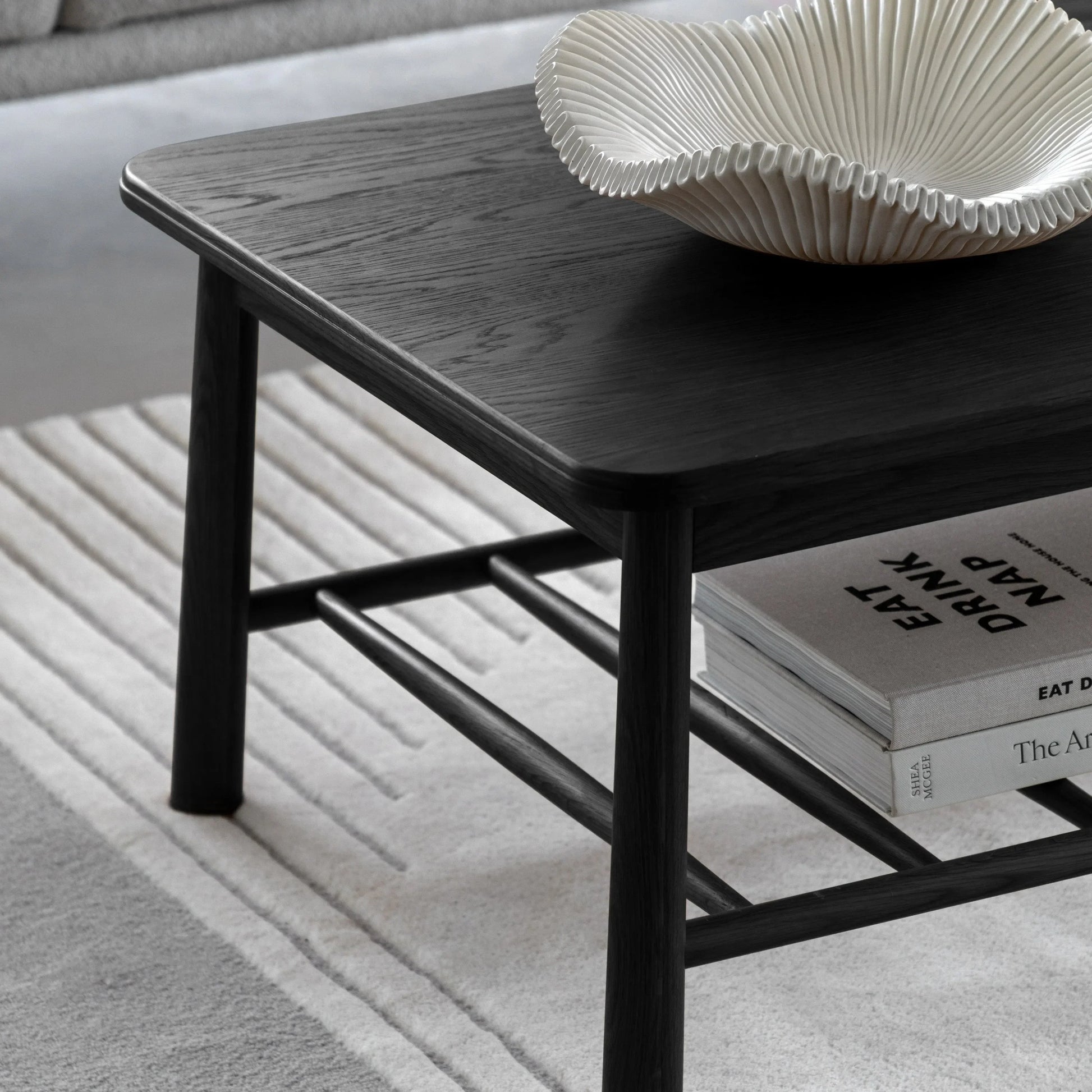 Gallery Direct Wycombe Rectangle Coffee Table Black