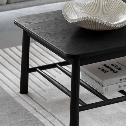 Gallery Direct Wycombe Rectangle Coffee Table Black