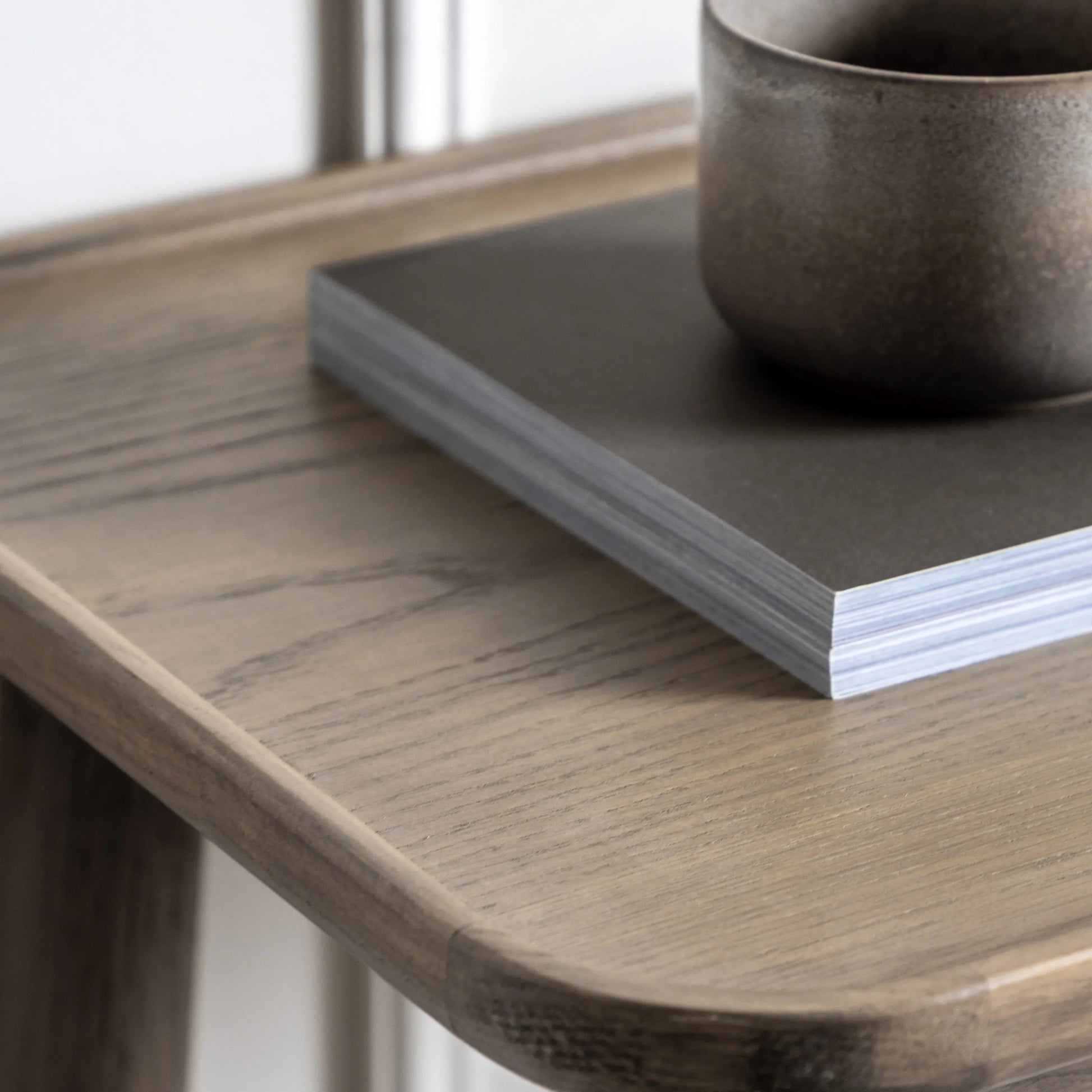 Gallery Direct Kingham Console Table in Grey