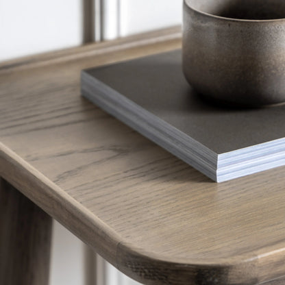 Gallery Direct Kingham Console Table in Grey