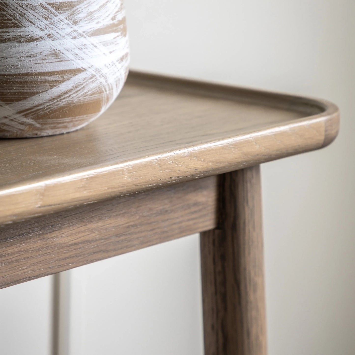 Gallery Direct Kingham Console Table in Grey