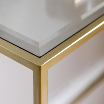 Gallery Direct Rothbury Console Table Champagne