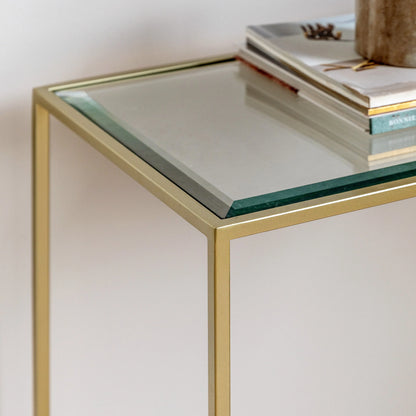 Gallery Direct Rothbury Console Table Champagne