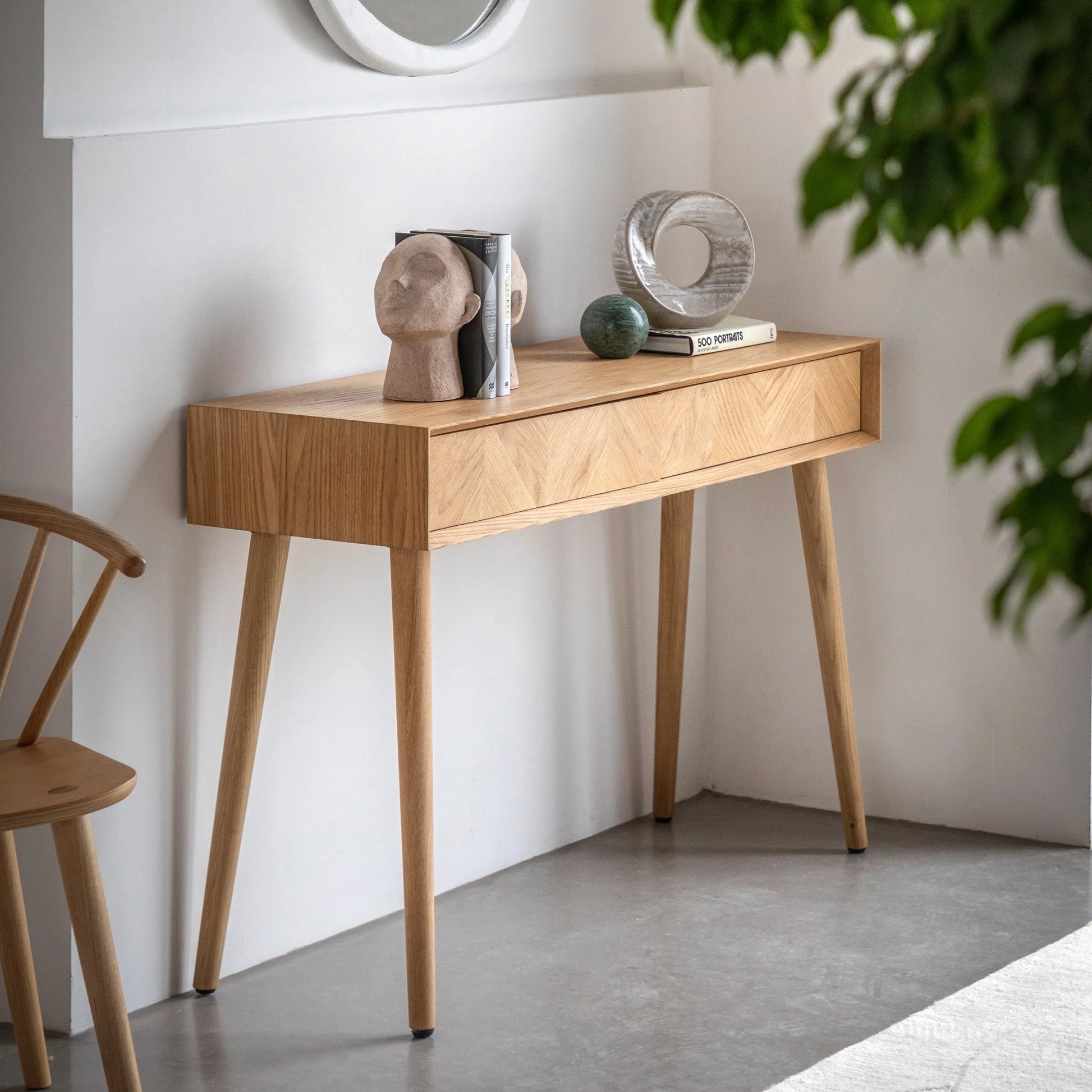 Gallery Direct Milano 2 Drawer Console Table