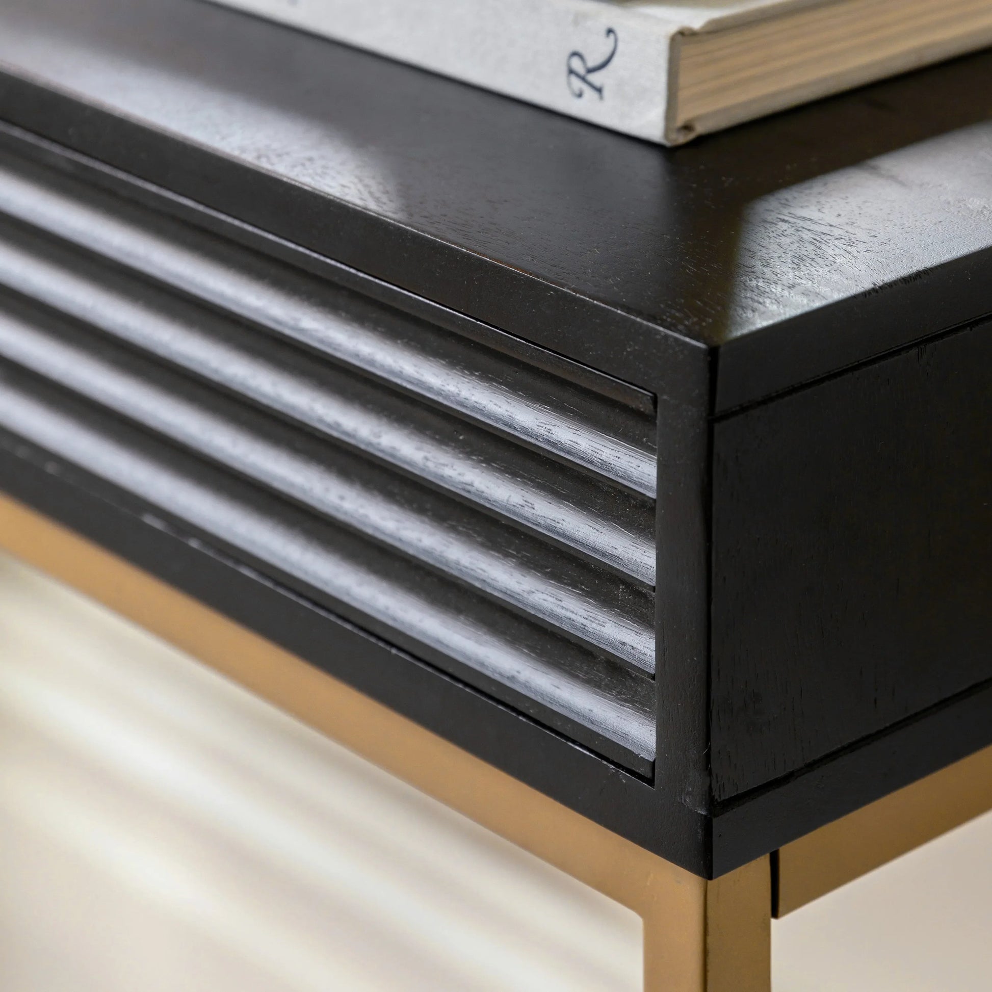 Gallery Direct Ripple 2 Drawer Console Table