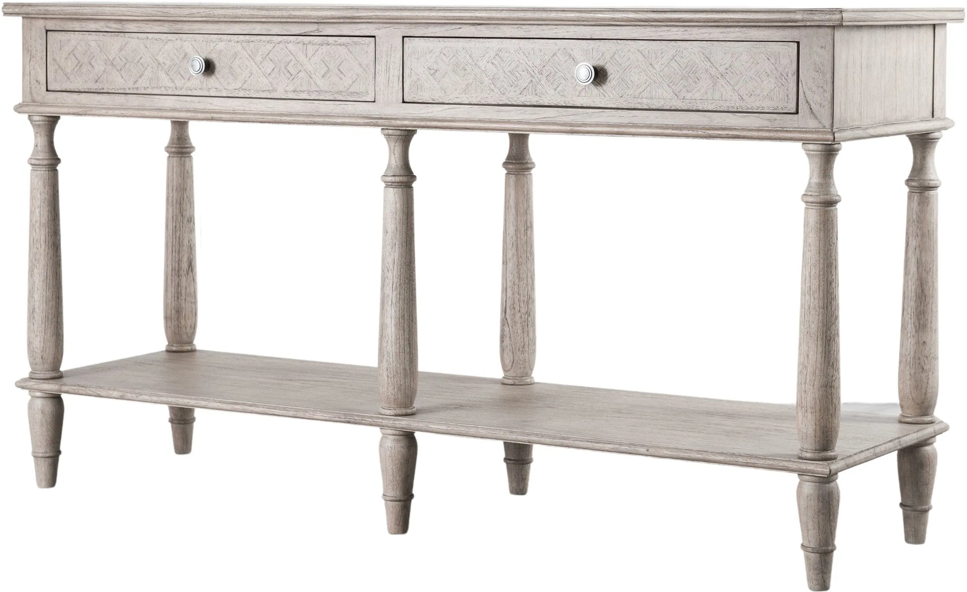Gallery Direct Mustique 2 Drawer Console Table