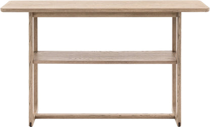 Gallery Direct Craft Console Table Smoked