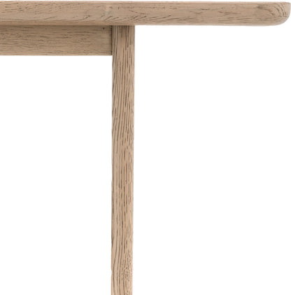 Gallery Direct Craft Console Table Smoked