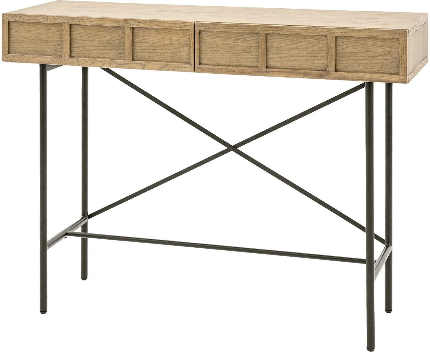 Gallery Direct Panelled 2 Drawer Console