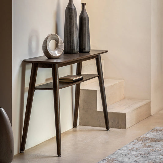 Gallery Direct Hatfield Console Table Smoked