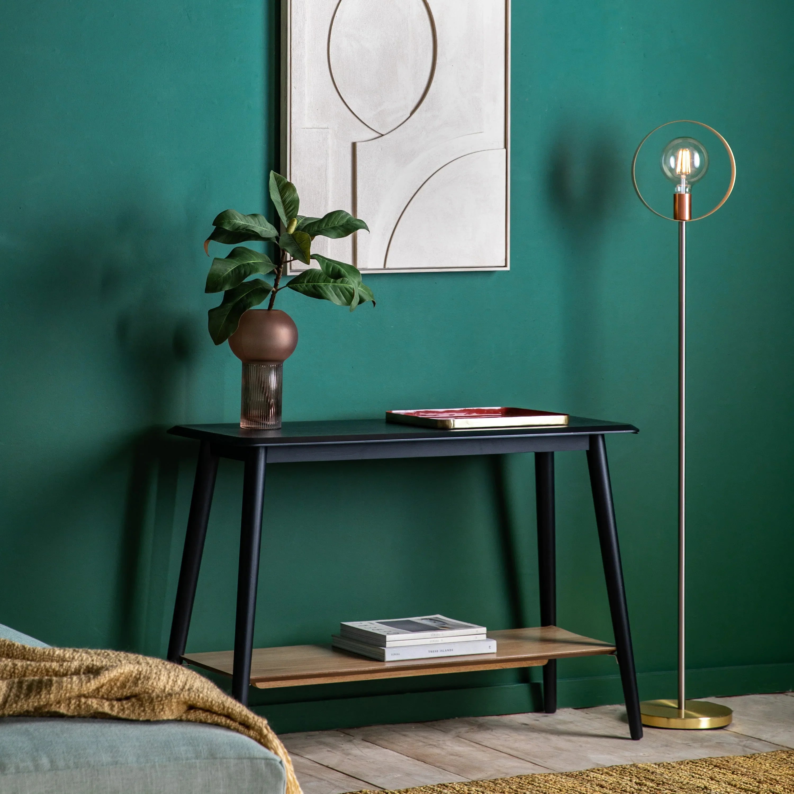 Gallery Direct Maddox Console Table with Shelf