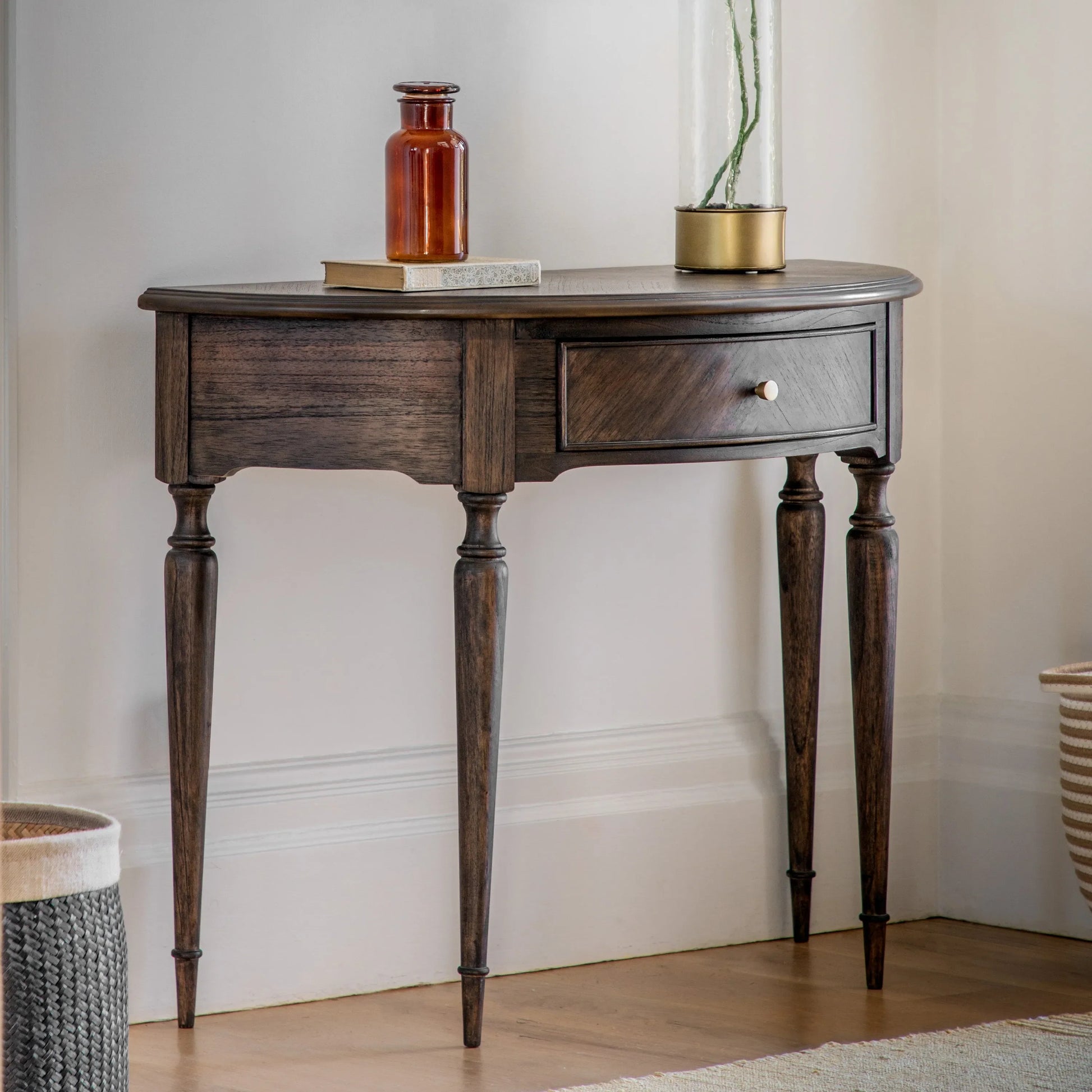 Gallery Direct Madison Demi Lune Table