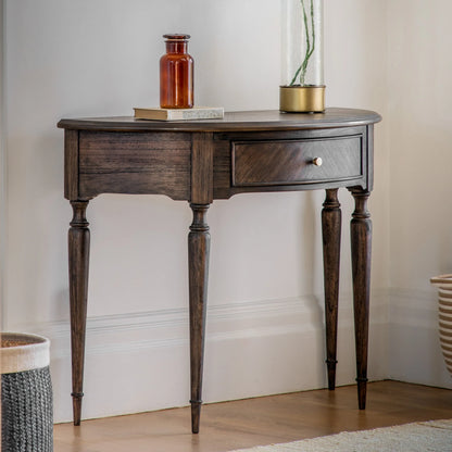 Gallery Direct Madison Demi Lune Table