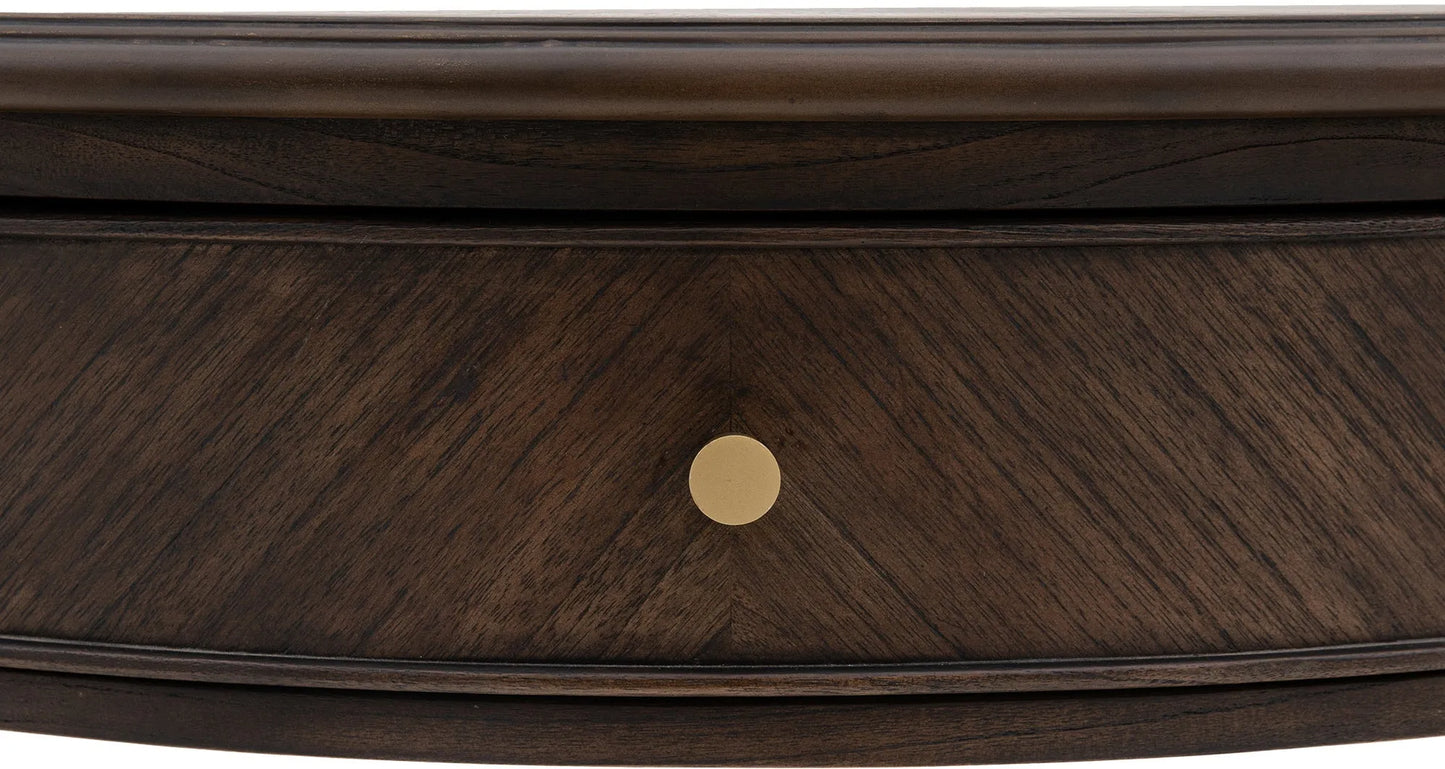 Gallery Direct Madison Demi Lune Table