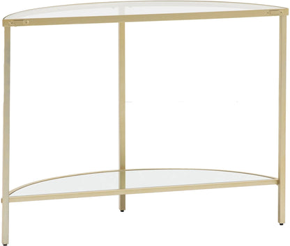 Gallery Direct Hudson Console Table Champagne