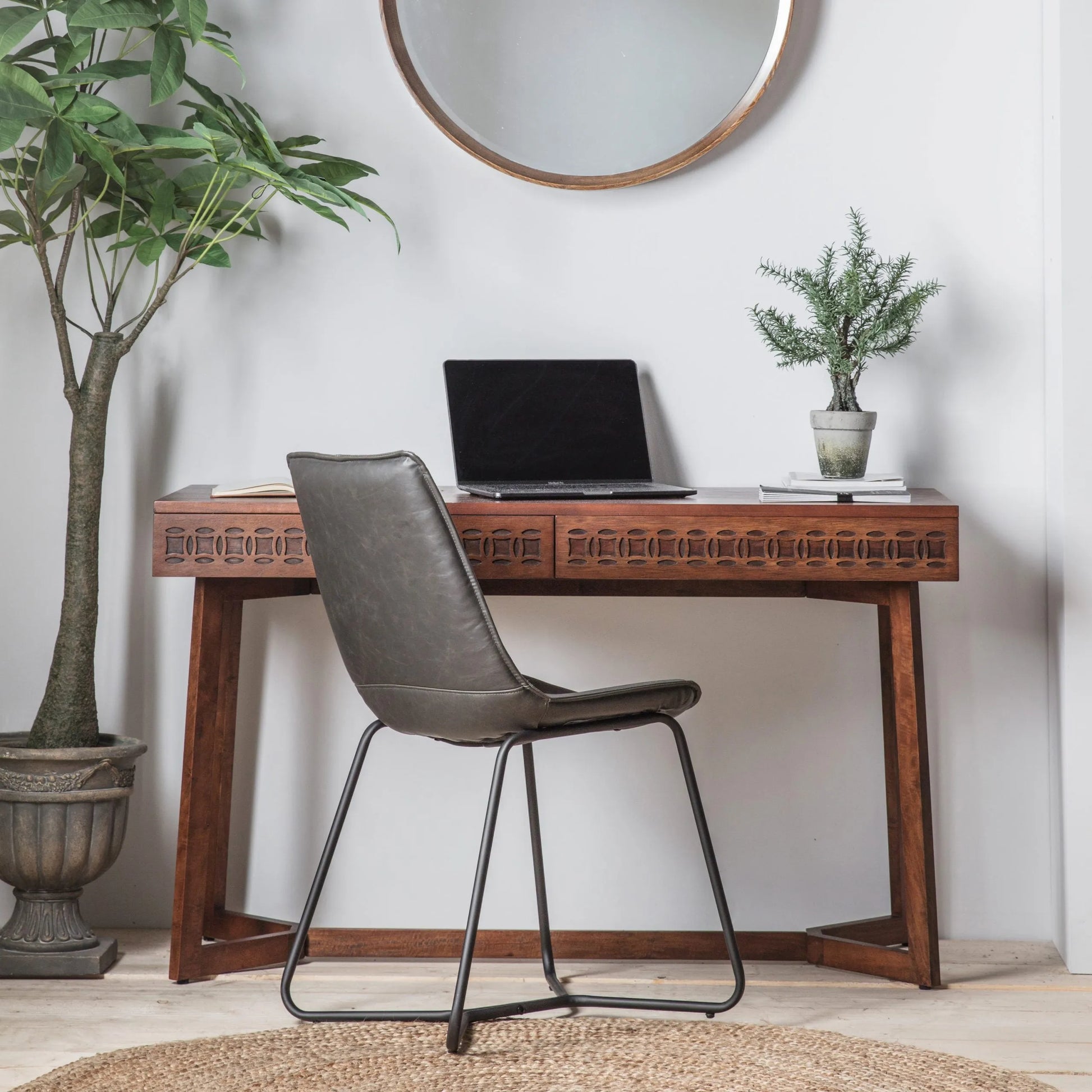 Gallery Direct Boho Retreat 2 Drawer Desk