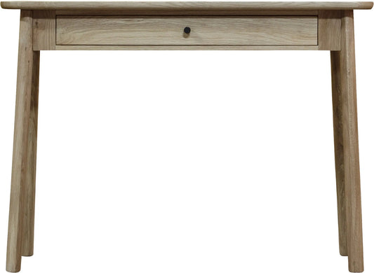Gallery Direct Kingham 1 Drawer Desk in Grey