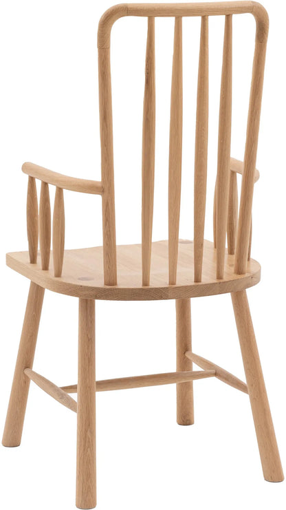 Gallery Direct Wycombe Pair of Carver Dining Chairs