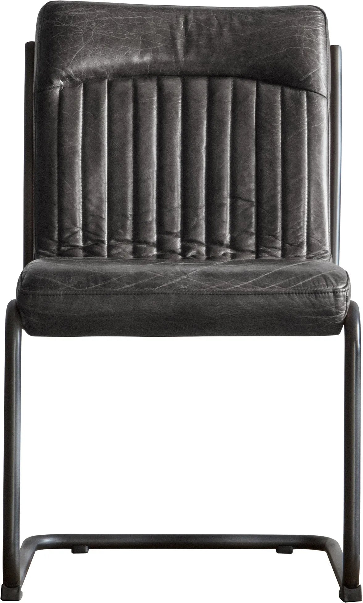 Gallery Direct Capri Leather Chair in Antique Ebony Leather