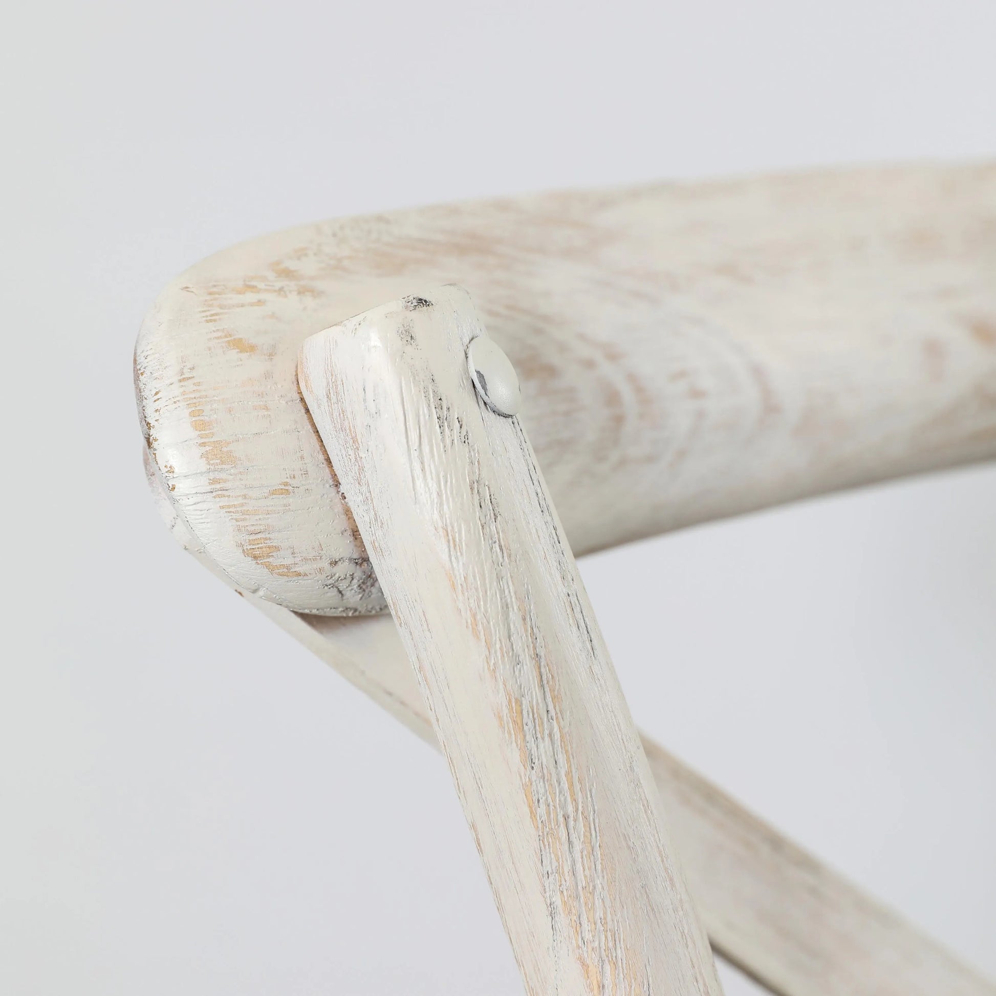 Gallery Direct Cafe Pair of Dining Chairs in White Linen