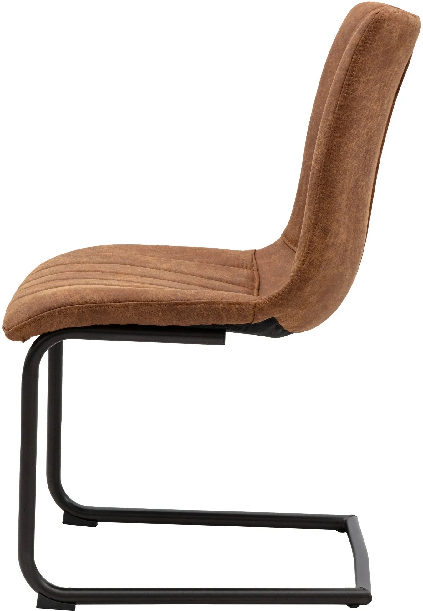Gallery Direct Pair of Edington Dining Chairs in Brown